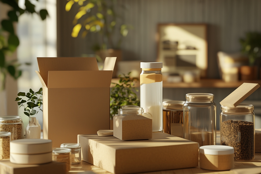 Eco-friendly packaging materials used for sustainable packaging solutions